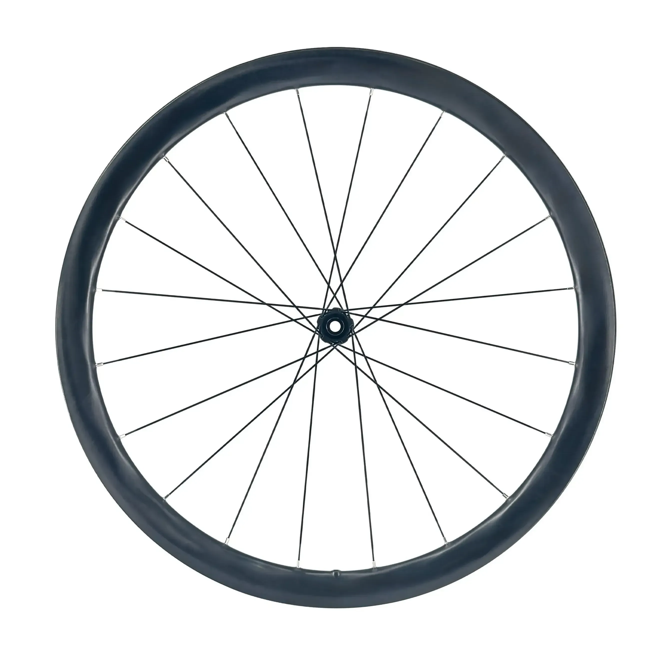 LT-WR25-38-carbon-road-wheelset-with-38mm-rim-depth-side-profile-on-white-backgr